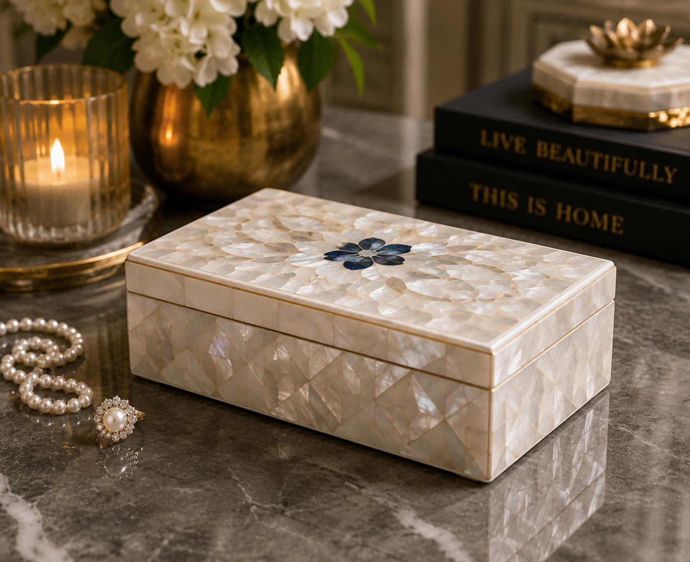 The Art of Mother of Pearl Decor: Luxury Craftsmanship for Elegant Interiors