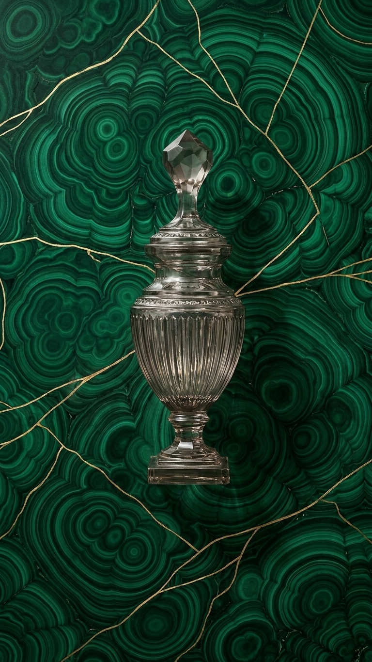 Clear Glass Decorative Storage Jar with Lid
