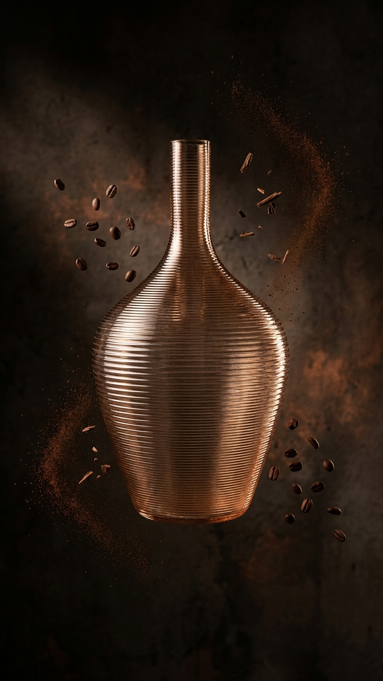 Textured Decorative Floor Vase